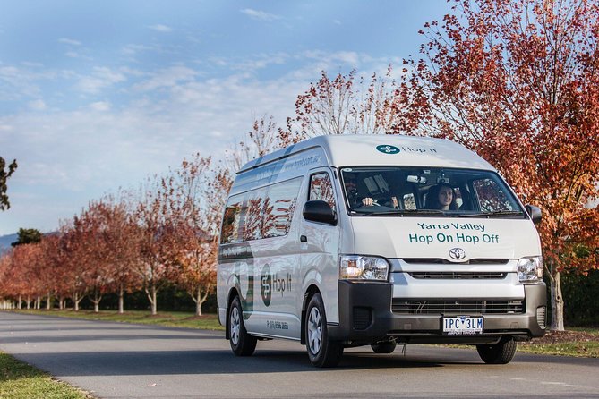 From Melbourne: Hop On Hop Off Yarra Valley - GREEN Route - Stop-by-stop: wineries, chocolate factory, and Yering-style dairy stops