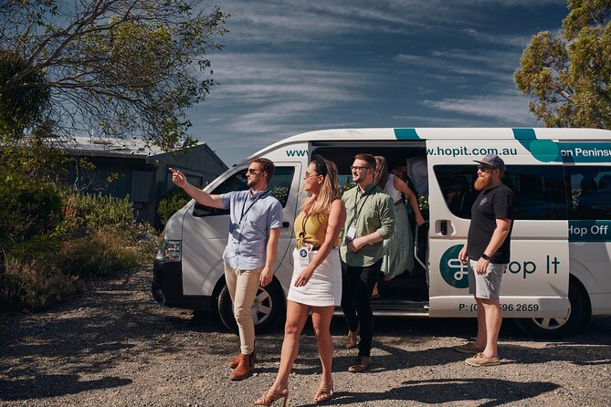 From Melbourne: Hop On Hop Off Yarra Valley - RED Route - What you get on the bus: commentary and an audio guide app