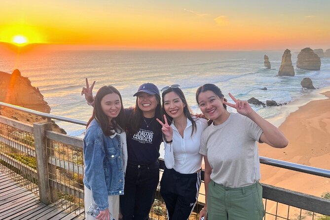Full-Day Great Ocean Road and 12 Apostles Sunset Tour from Melbourne - Gibsons Steps and the Coastline From Sand-Level Perspective