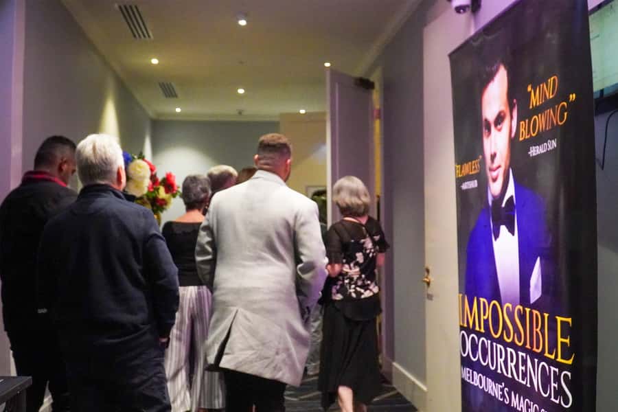 Impossible Occurrences - Melbourne Magic Show - What you’ll actually experience in the 80 minutes