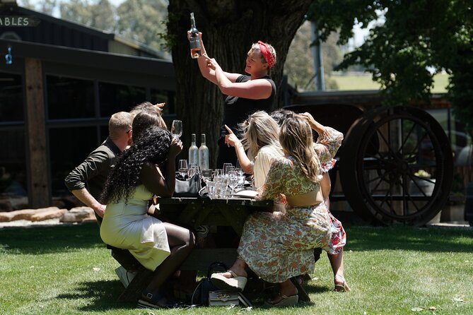 Laid back, Yarra Valley Wine Tour: Wine, Cider, Gin, Beer + Choc - Spirits and Beer: Four Pillars Gin Paddle or Watts River Beer Flight