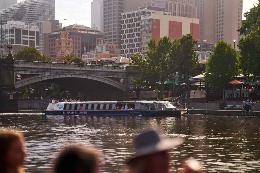 Melbourne City Views Express Cruise - Southbank and Queens Bridge: the skyline payoff