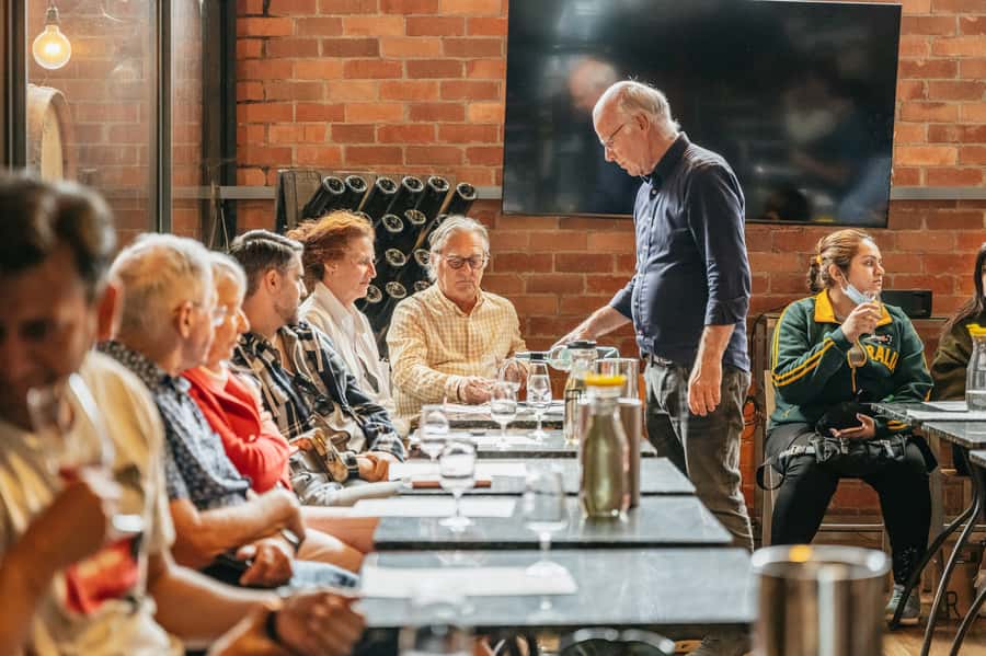Melbourne: Full-Day Yarra Valley Wine Experience with Lunch - Balgownie Estate: lunch with wine, plus a proper sit-down pause