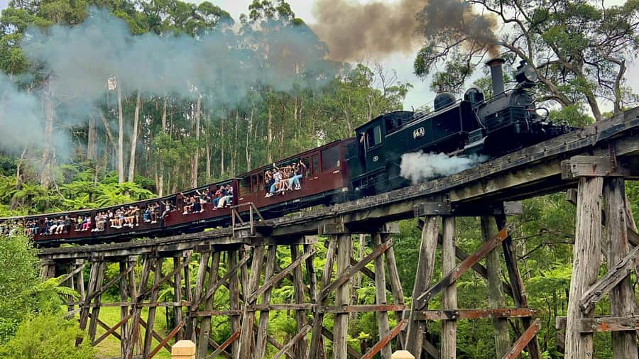 Melbourne: Half-Day Puffing Billy Steam Train Experience - Key highlights at a glance