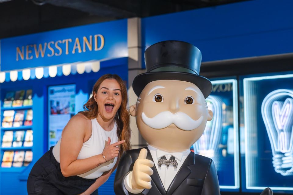 Melbourne: MONOPOLY DREAMS Admission Ticket - MONOPOLY City Challenges: Jail Mugshots, Bank Money, and Security Tests