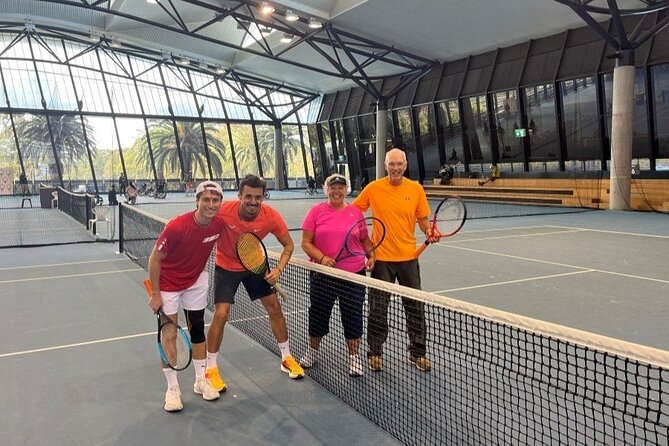Melbourne Park Tennis Experience - The tennis session: racquets, balls, and the December reality check
