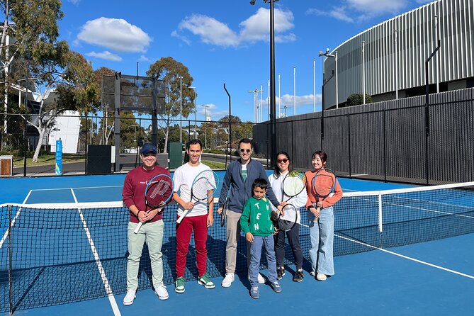 Melbourne Park Tennis Experience - Olympic Precinct walk: six team HQs and the Indigenous football lesson