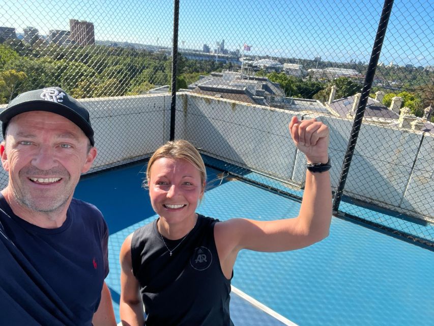Melbourne Park Tennis Sporting Experience - Guides make the difference: Ben, Catherine, Greg, Cathy, Michael