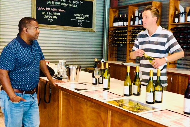 Mornington Peninsula Self-Guided Bike Tour | Food & Wine Region - Stonier Wines at the finish: tasting at the bottom of the trail
