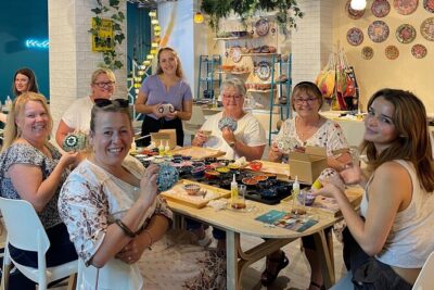 Mosaic Art Classes Melbourne: Turkish Lamp Workshop - Inside the workshop: tiles, patterns, and calm instruction