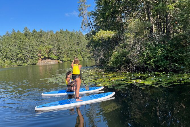 Paddling Thetis Lake - Two hours on Thetis Lake: more exploration than a quick session