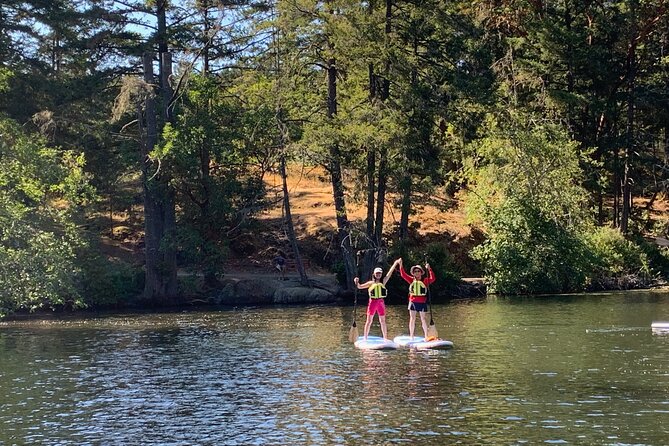 Paddling Thetis Lake - A protected alcove swim (and how to think about it)