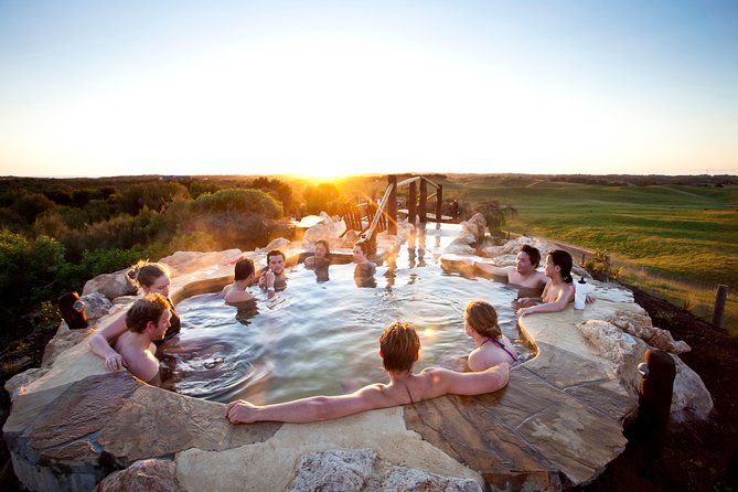 Peninsula Hot Springs Day Trip with Bathing Entry from Melbourne - The temperature game: saunas, hammam style heat, cold plunges, and fire-and-ice fun