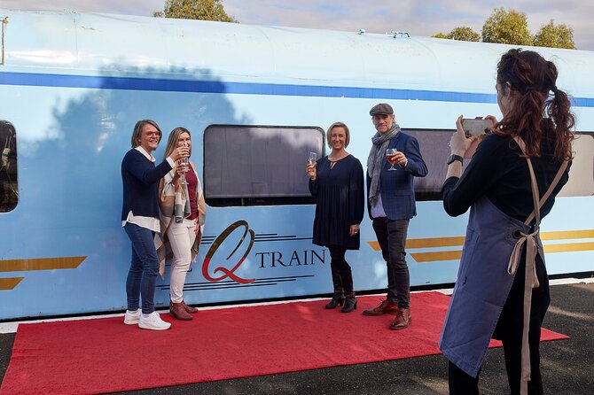 The Q Train - First Class Private Dining For 2 - Tea, barista coffee, and the end-of-night calm