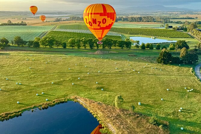 Yarra Valley Sunrise Balloon Flight with GoPro Photos - Buffet breakfast at Balgownie Estate plus real photo benefits